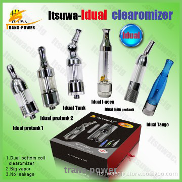 the newest ecigarette product Itsuwa-Idual kit I-Queen Idual heater